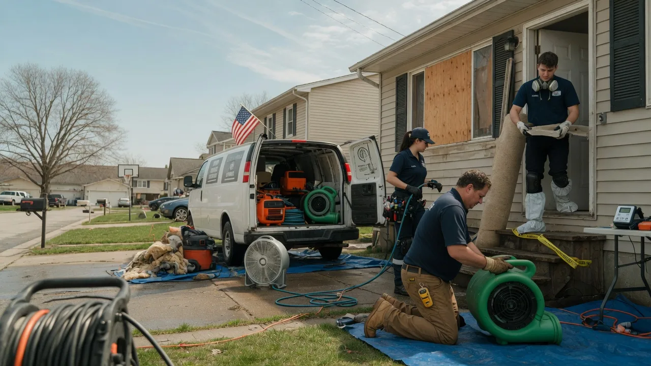 Water Damage Restoration in Effort, PA near me